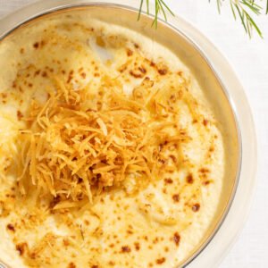 Bacalhau as natas com mandioca palha 1Kg