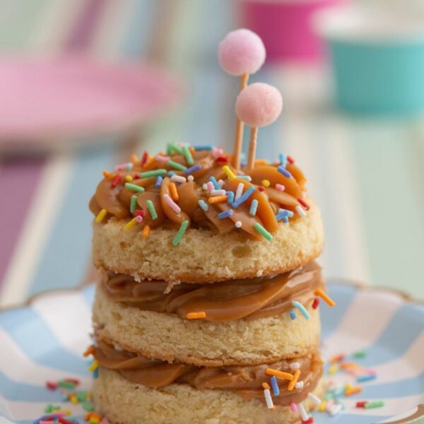 Mini naked cake de doce de leite