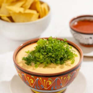 Molho cheddar com jalapeños