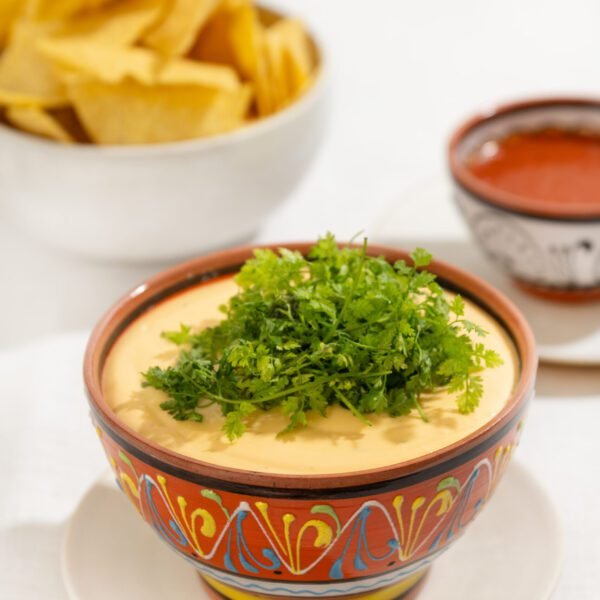 Molho cheddar com jalapeños