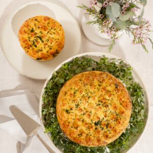 Torta de frango com requeijão
