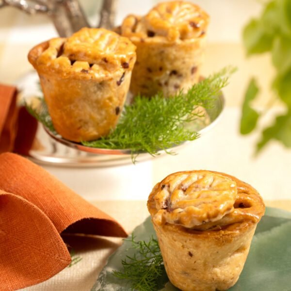 02- Empada sablé de bacalhau e camarão