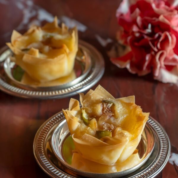 02- Petit tartelete folhada de brie com figos e mel