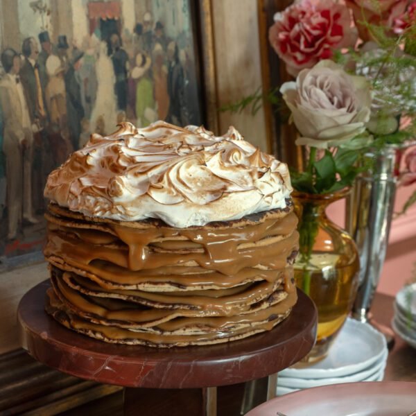 21- Torta rogel com merengue tostado
