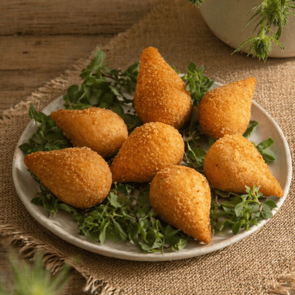 08- Coxinha de carne seca com catupiry