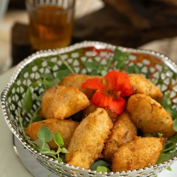 02- Bolinho de bacalhau com pimenta artesanal