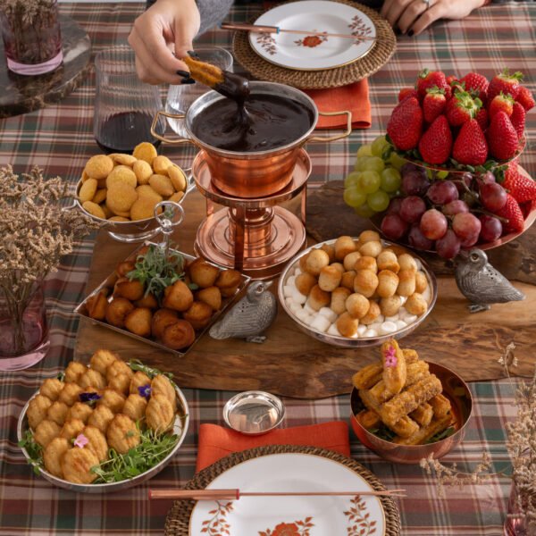 6- Fondue de chocolate