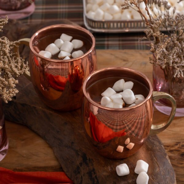 7- Chocolate quente  Acompanha: Mini marshmallow