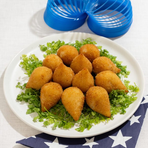Coxinha cremosa de frango